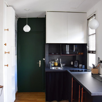 Rénovation appartement Paris - Cuisine moderne