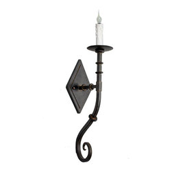 SC-146 Custom Hand Made Iron Sconce - Wall Sconces