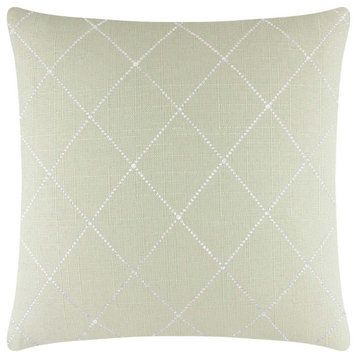 Sparkles Home Rhinestone X Pillow - 16" - Linen