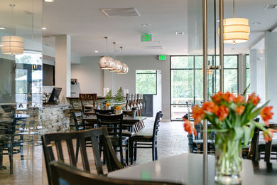 Trendy home design photo in Raleigh