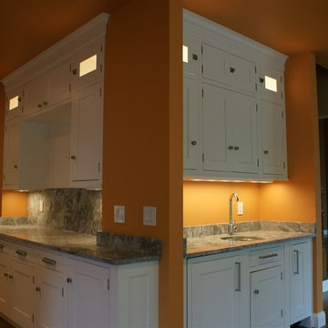 White American Kitchen Countertop & Enigma vanity tops
