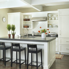 Kitchen - Gray Counters