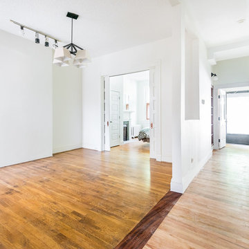 Single family home turned duplex