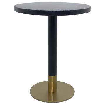 Ruby Round Dining Table, Black