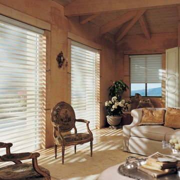 Hunter Douglas European Style Window Treatments and Draperies