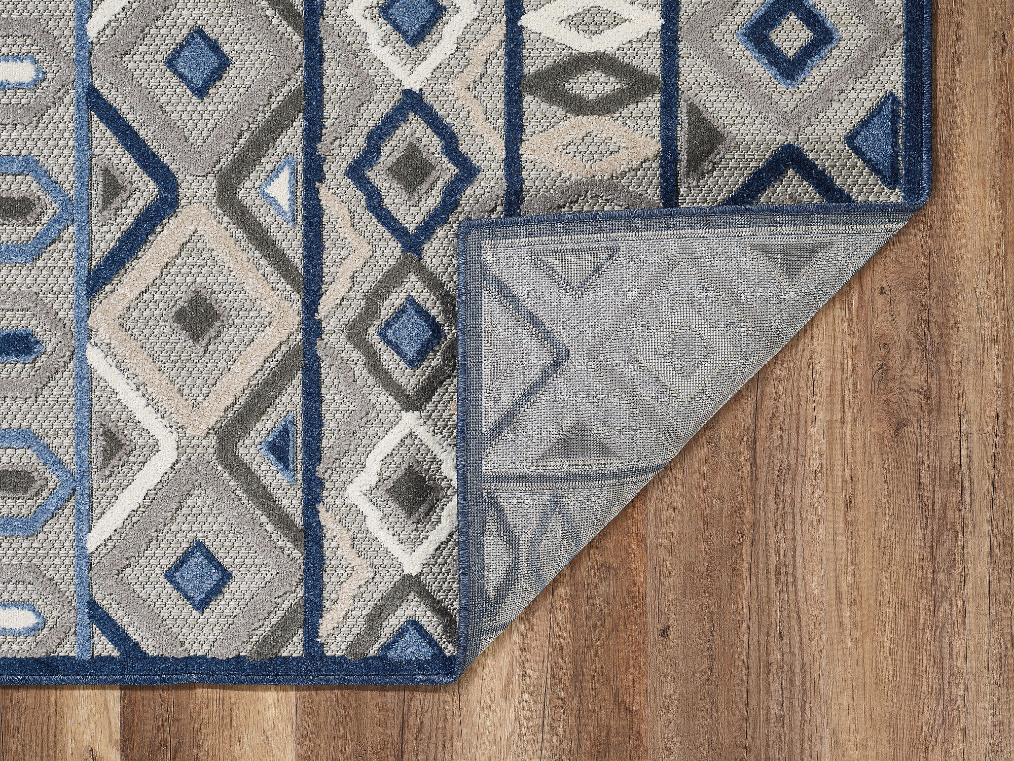 Calla Rugs Calla Aztec Indoor/Outdoor Rug, 3'3 X 4'11 - Scandinavian - Outdoor ...