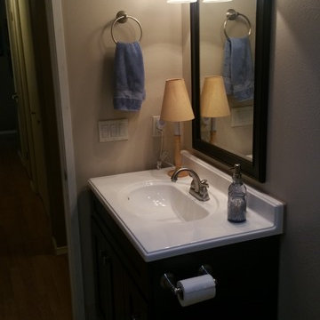 Bathroom expansion, guest bath relocation, master closet expansion