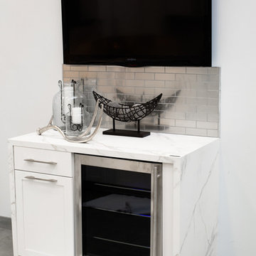 Neolith Calacatta (Silk Finish) Beverage Bar