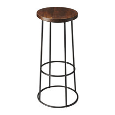 The Home Goods Bar Stools and Counter Stools | Houzz - Butler Specialty Company - Butler Huntington Wood & Metal Bar Stool - Bar  Stools and Counter