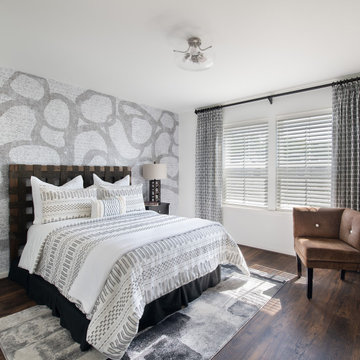 A Richly Textured Guest Bedroom