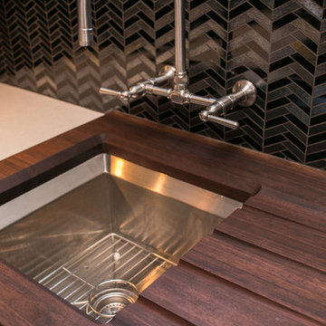 Grothouse Countertop for Bar Area in House Beautiful Kitchen of the Year 2014