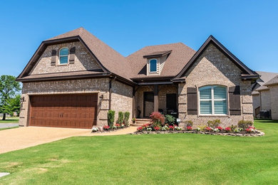 Example of a classic exterior home design in Other