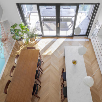 Williamsburg ground-up split-level