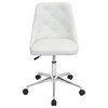 LumiSource Marche Office Chair, White