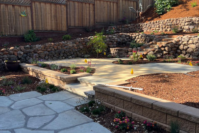 This is an example of a rustic landscaping in San Francisco.