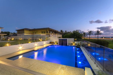 Large modern swimming pool in Perth.