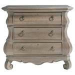 ZINHOME - Reprise Driftwood Bedside Chest - "Three drawers
