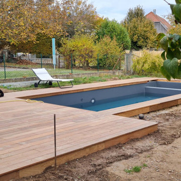 Chantier de piscines