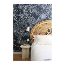 Ombelles nocturne - Lama Trad Architect - Wallpaper