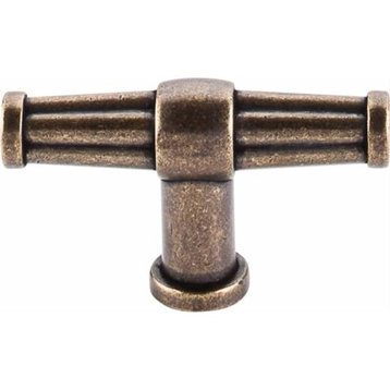 Top Knobs  -  Luxor T-Handle 2 1/2" - German Bronze
