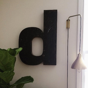 Our House Renovation: Industrial Letter "d"