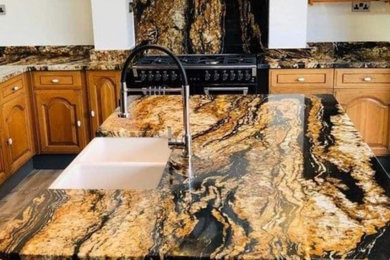 Inspiration for a contemporary kitchen remodel in Atlanta