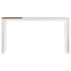 Lydock Console Table in White