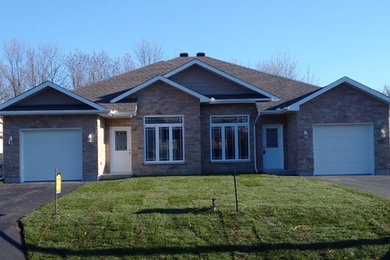 Example of a trendy home design design in Other