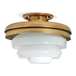 R.W. Atlas Ceiling Mounted Round Light - Flush-mount Ceiling Lighting