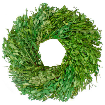 Green Foliage Artificial Spring Wreath 11-Inch