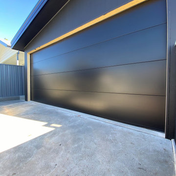 Matt Black Insulated Danmar Garage Door