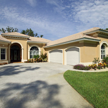 White Plaine Style Garage Door | By Unified Home Remodeling