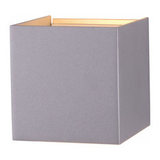 Atlas 5" Integrated LED Wall Sconce, Silver