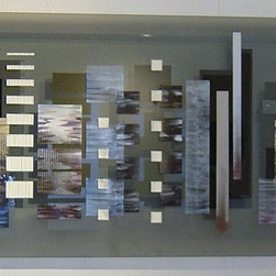 Original paintings on glass - Mixed Media Art