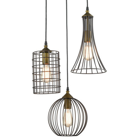 Antique 3-lights Oil Rubbed Bronze Chandelier