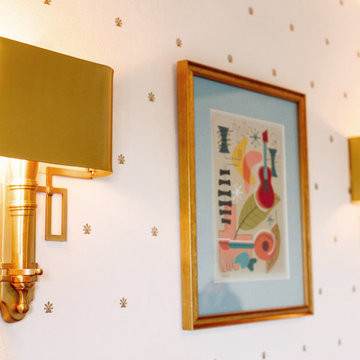 Navy & Red Boy's Bedroom