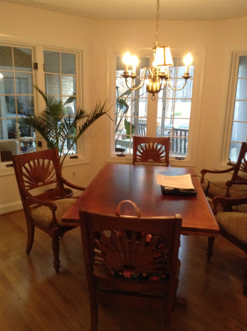 Octagon dining room 11ft all sides that needs life