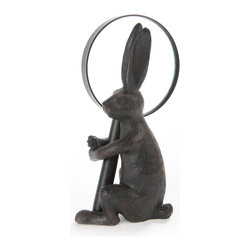 Magnifying Glass with Rabbit Stand | MacKenzie-Childs - Desk Accessories