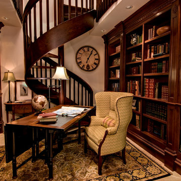 Los Altos Hills Two-Story Library