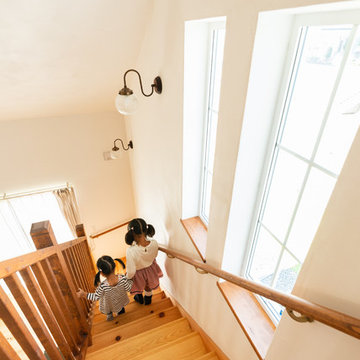 平屋のようなオレンジ屋根のプロヴァンス健康住宅