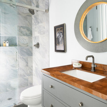 Preston Hollow Bourbon Lounge and Bathrooms Renovation and Furnishing