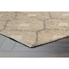 Reign Diamond Hand-woven Area Rug  Natural/Beige/Gray 5X8