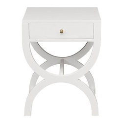 Worlds Away - Worlds Away Alexis Side Table - Side Tables And End Tables