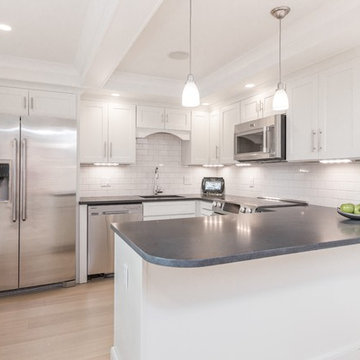 Back Bay Basement condo Contemporary design