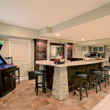downstairs bar