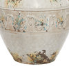 Vintage White Metal Vase 52741