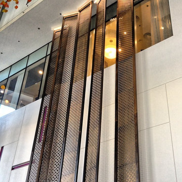 Decorative Interior Wall Screen for 4* Hotel's Main Lobby