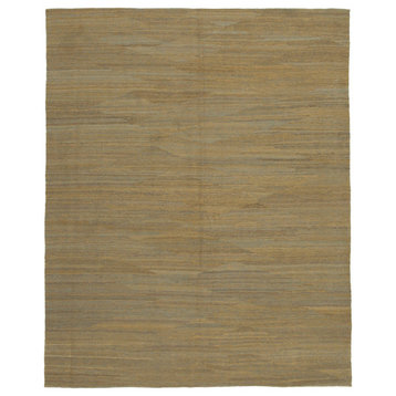 Rug N Carpet - Handmade Oriental 8' 4'' x 10' 3'' Decorative Wool Kilim Rug