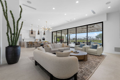Inspiration for a living room remodel in Other