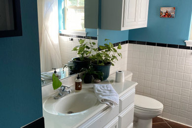 Bathroom - farmhouse bathroom idea in Other